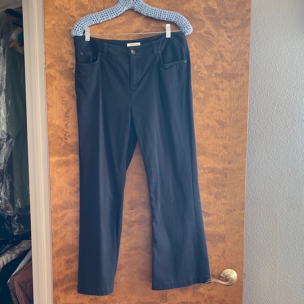 Jones New York Black Stretch Pants